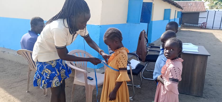 School Uniform Measurement   Juba, South Sudan